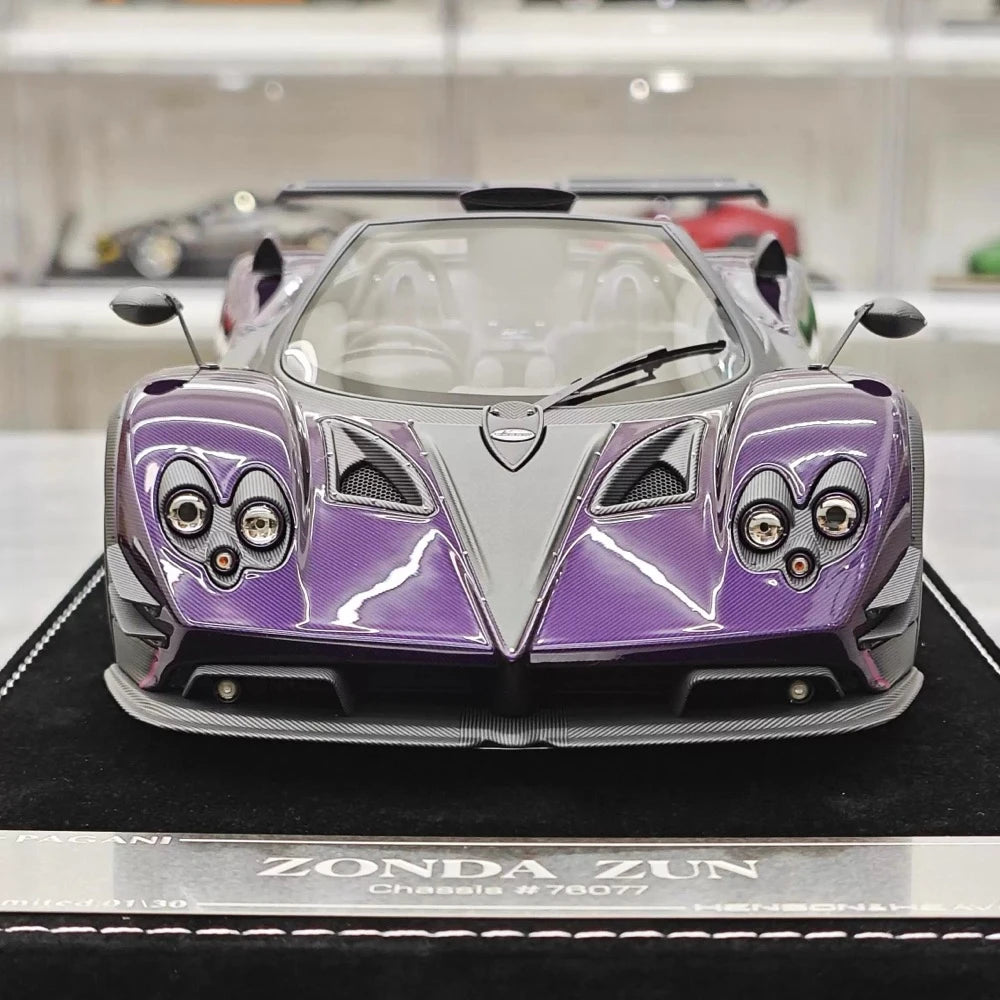 [Henson & Heaven] 1:18 Pagani 2016 Zonda 760 Roadster ZUN Model Car Resin