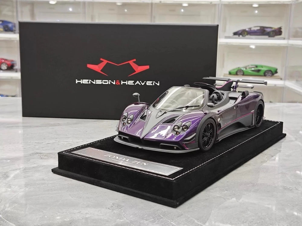 [Henson & Heaven] 1:18 Pagani 2016 Zonda 760 Roadster ZUN Model Car Resin