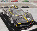 [Henson Heaven] 1:18 Pagani 2020 Huayra R ブラック カーボン Racing #1 Livery レジン / Closed Body
