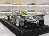 [Henson Heaven] 1:18 Pagani 2020 Huayra R ブラック カーボン Racing #1 Livery レジン / Closed Body