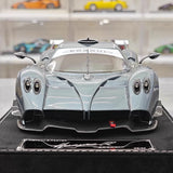 [Henson & Heaven] 1:18 Pagani 2020 Huayra R Matt bleu gris voiture miniature Resin