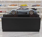 [Henson & Heaven] 1:18 Pagani 2020 Huayra R Matt bleu gris voiture miniature Resin