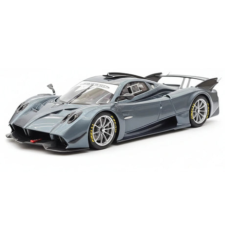 [Henson & Heaven] 1:18 Pagani 2020 Huayra R Matt Blue Grey Model Car Resin