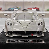[Henson & Heaven] 1:18 Pagani 2020 Huayra R Silver Carbon Model Car Resin