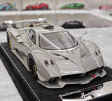 [Henson & Heaven] 1:18 Pagani 2020 Huayra R Silver Carbon Model Car Resin