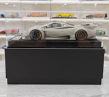 [Henson & Heaven] 1:18 Pagani 2020 Huayra R Silver Carbon Model Car Resin