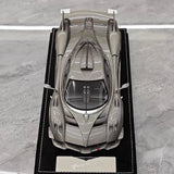 [Henson & Heaven] 1:18 Pagani 2020 Huayra R Silver Carbon Model Car Resin