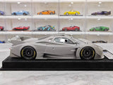 [Henson & Heaven] 1:18 Pagani 2020 Huayra R Silver Carbon Model Car Resin