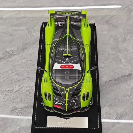 [Henson Heaven] 1:18 Pagani 2020 Huayra R Verde Mantis Carbon #7 Resin / Closed Body