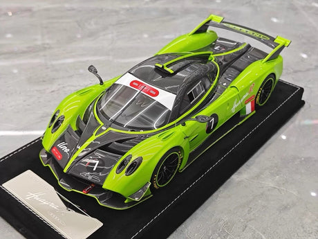 [Henson Heaven] 1:18 Pagani 2020 Huayra R Verde Mantis Carbon #7 Resin / Closed Body