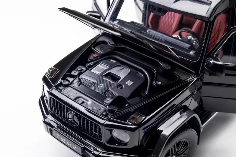 [iScale] 1:18 Mercedes-AMG 2022 G63 4×4 Black Model Car Die-Cast