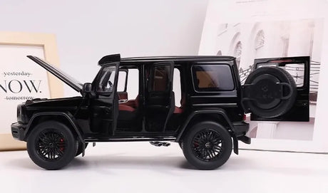 [iScale] 1:18 Mercedes-AMG 2022 G63 4×4 Black Model Car Die-Cast