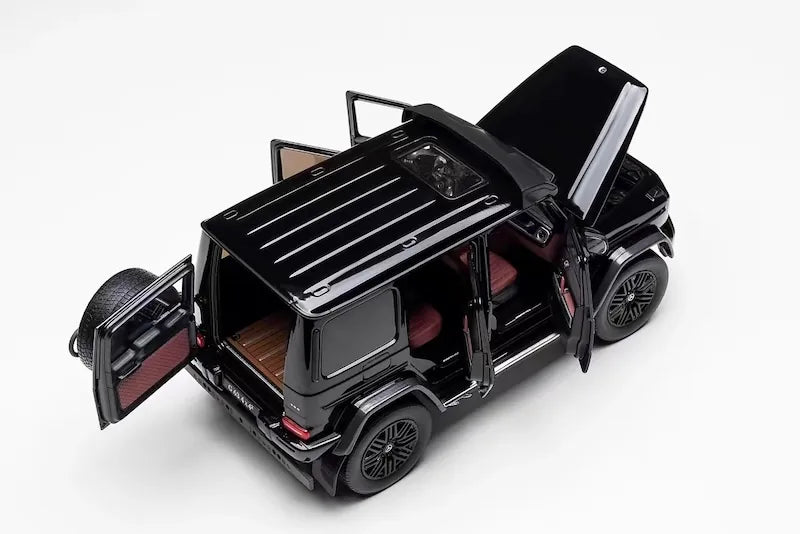 [iScale] 1:18 Mercedes-AMG 2022 G63 4×4 Black Model Car Die-Cast