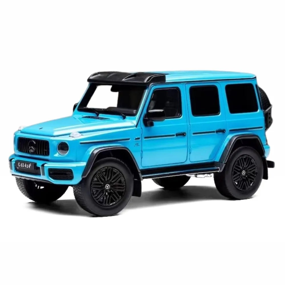 [iScale] 1:18 Mercedes-AMG 2022 G63 4×4 Blue Model Car Die-Cast