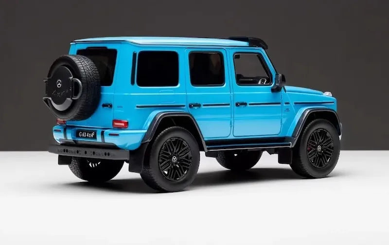 [iScale] 1:18 Mercedes-AMG 2022 G63 4×4 Blue Model Car Die-Cast