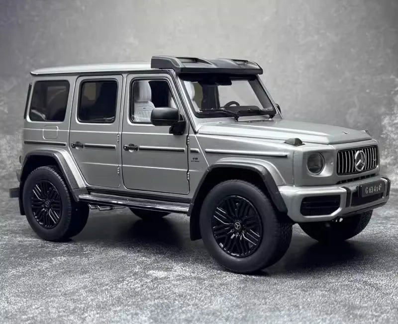 [iScale] 1:18 Mercedes-AMG 2022 G63 4×4 Gray Model Car Die-Cast
