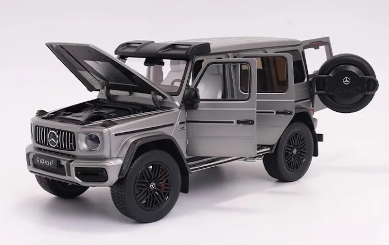 [iScale] 1:18 Mercedes-AMG 2022 G63 4×4 grigio modellino di auto Die-Cast