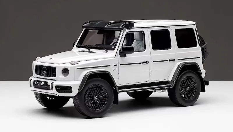 [iScale] 1:18 Mercedes-AMG 2022 G63 4×4 White Model Car Die-Cast