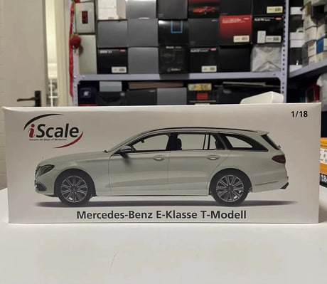 [iScale] 1:18 Mercedes-Benz 2016 E300 W213 T-Modell Witte Model Auto-die-gegoten
