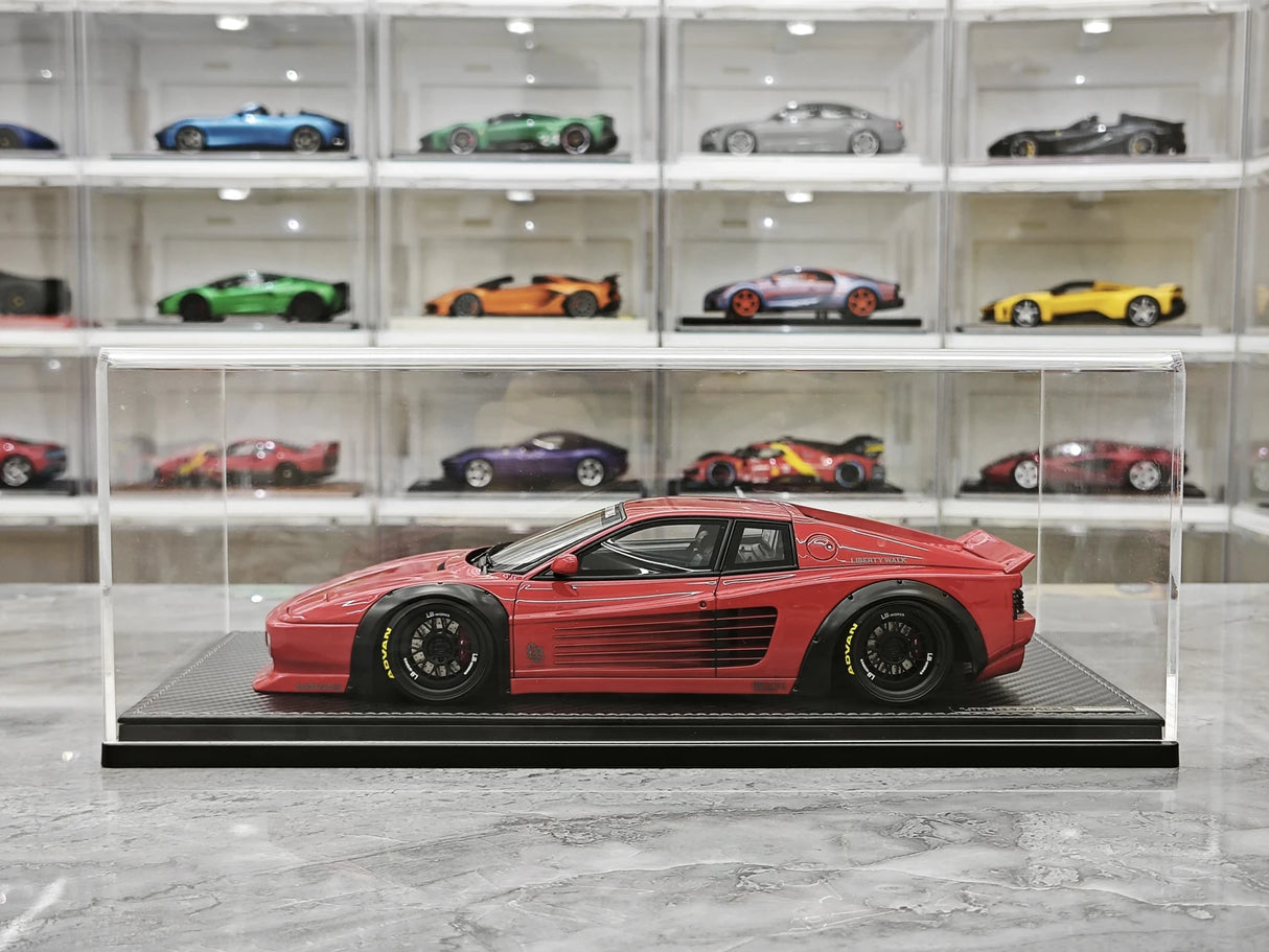 Ferrari 1992 512 TR LB-WORKS JDM Red 1:18 resin model car by Ignition - view 14