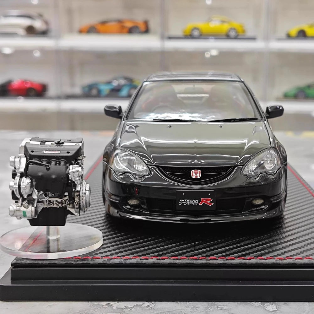 [Ignition] 1:18 Honda Integra Type R DC5 JDM Black Model Car Resin