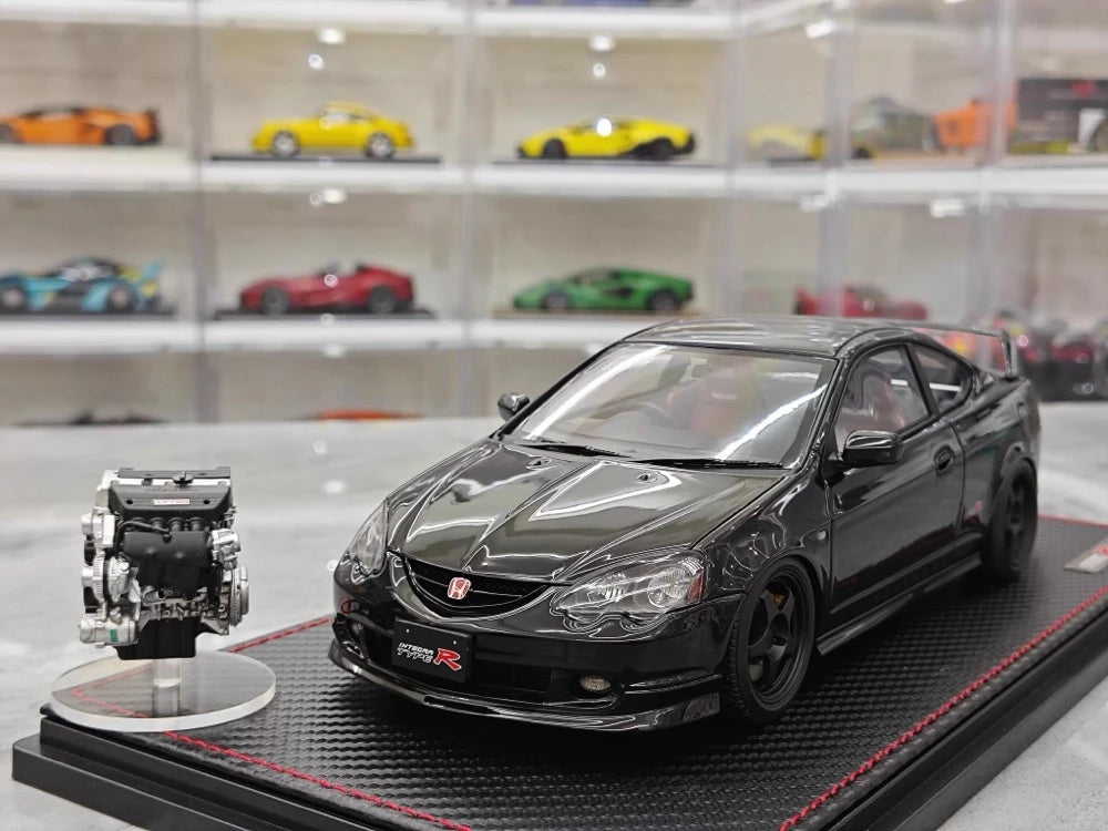 [Ignition] 1:18 Honda Integra Type R DC5 JDM Black Model Car Resin