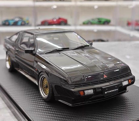 [Ignition] 1:18 Mitsubishi 1983 Starion 2600 GSR-VR Black Model Car Resin