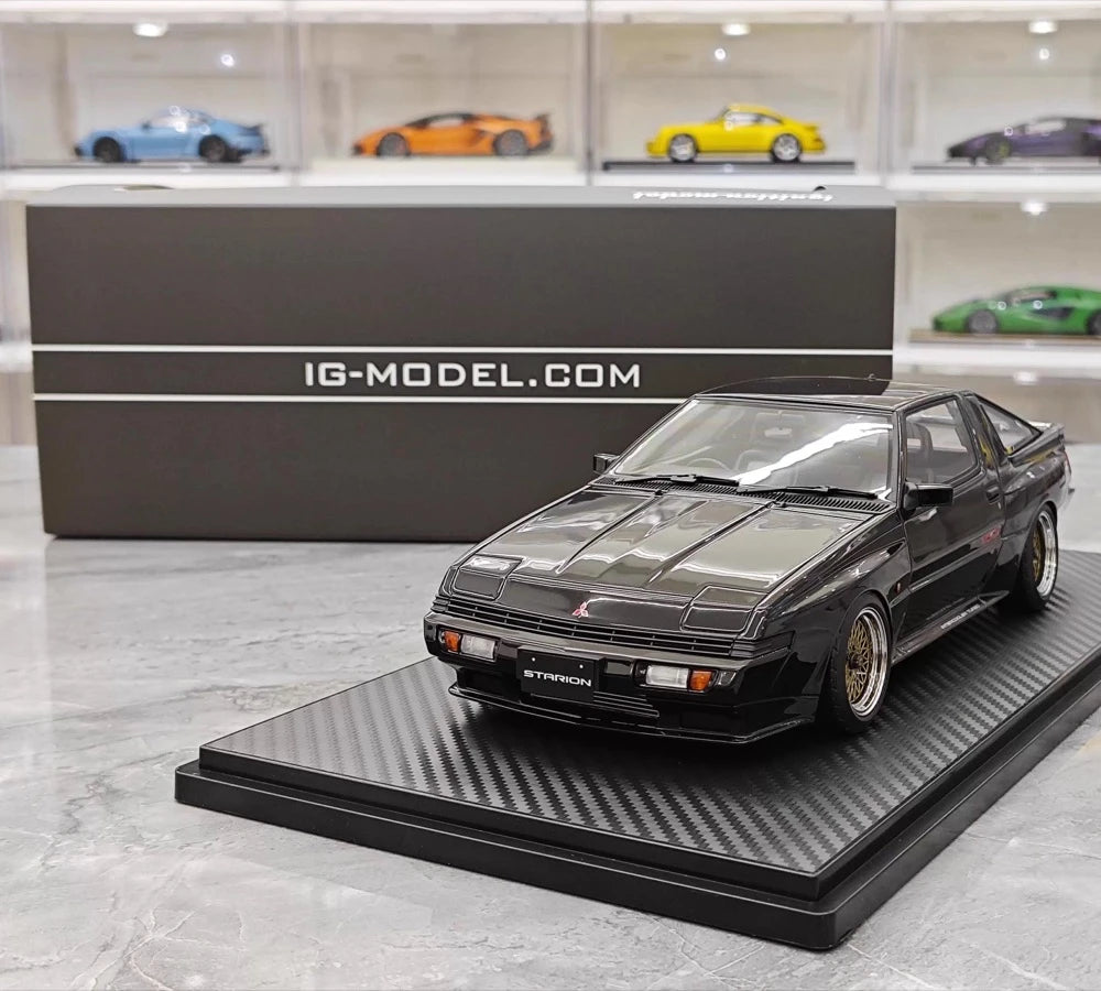 [Ignition] 1:18 Mitsubishi 1983 Starion 2600 GSR-VR Black Model Car Resin