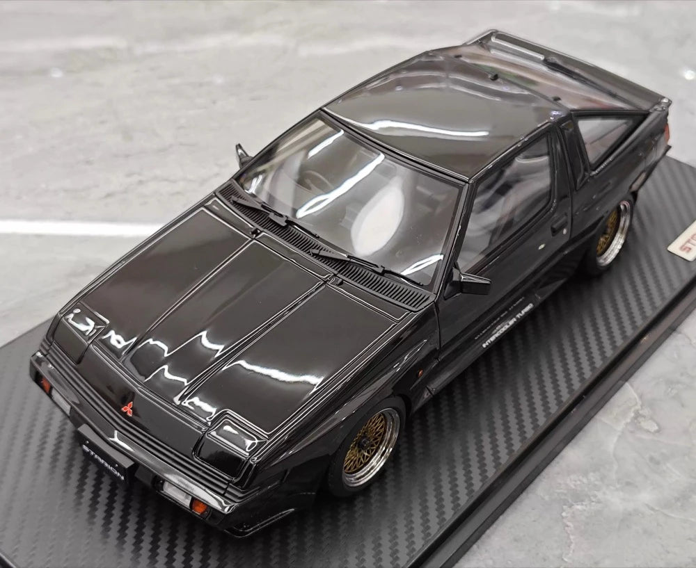 [Ignition] 1:18 Mitsubishi 1983 Starion 2600 GSR-VR Black Model Car Resin