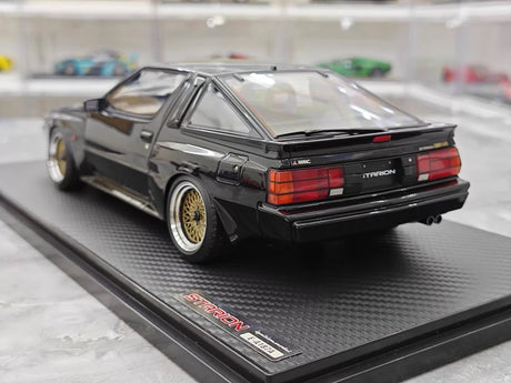 [Ignition] 1:18 Mitsubishi 1983 Starion 2600 GSR-VR Black Model Car Resin