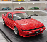 [Ignition] 1:18 Mitsubishi 1983 Starion 2600 GSR-VR Red Model Car Resin