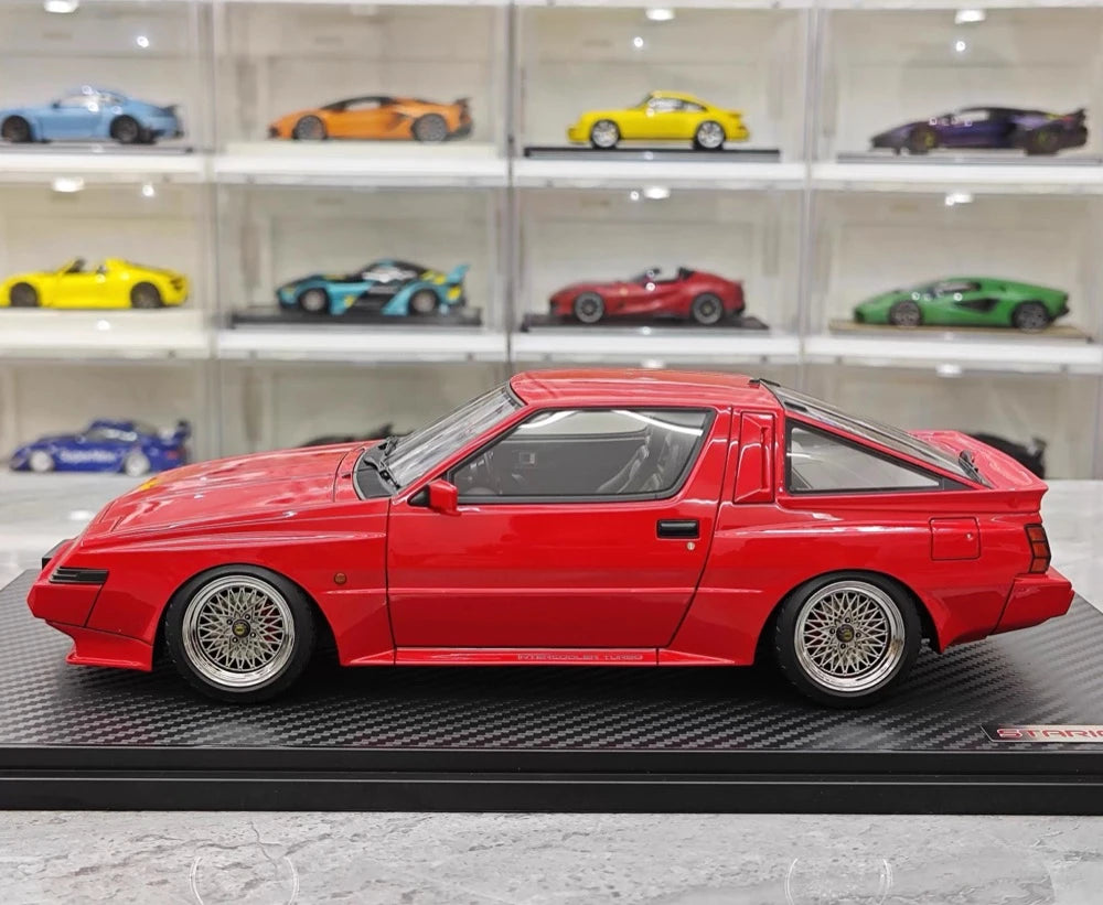 [Ignition] 1:18 Mitsubishi 1983 Starion 2600 GSR-VR rouge voiture miniature Resin