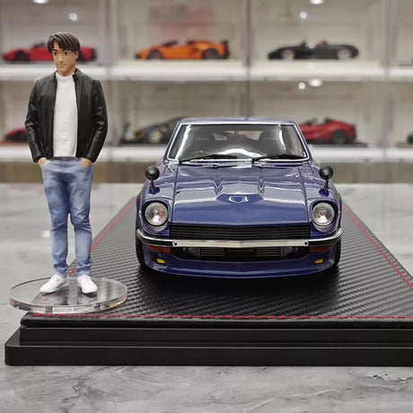 [Ignition] 1:18 Nissan 1971 Fairlady Z S30 blauw modelauto Hars