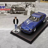 [Ignition] 1:18 Nissan 1971 Fairlady Z S30 blauw modelauto Hars