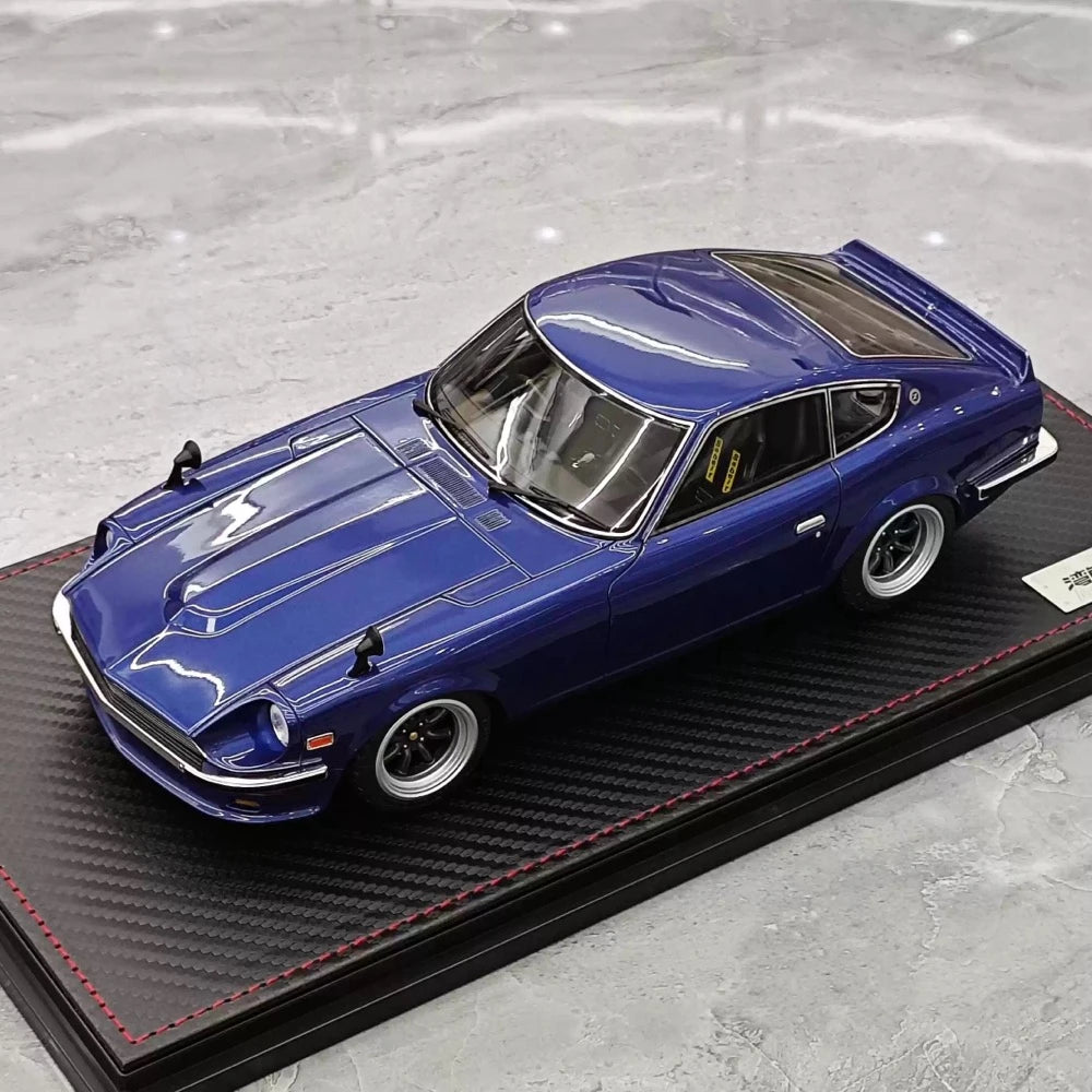 [Ignition] 1:18 Nissan 1971 Fairlady Z S30 Blue Model Car Resin