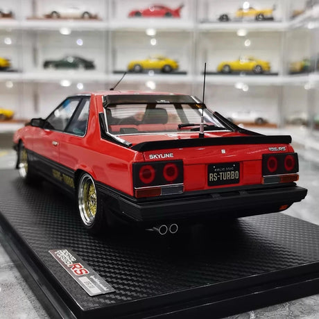 [Ignition] 1:18 Nissan 1983 Skyline R30 2000 RS Turbo Red Model Car Resin