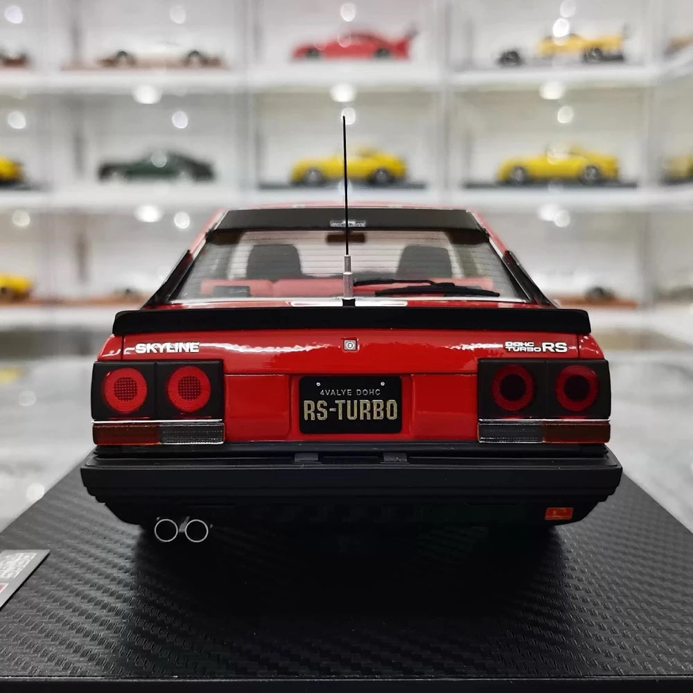 [Ignition] 1:18 Nissan 1983 Skyline R30 2000 RS Turbo Red Model Car Resin