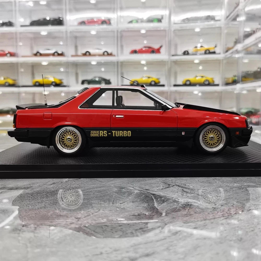 [Ignition] 1:18 Nissan 1983 Skyline R30 2000 RS Turbo Red Model Car Resin