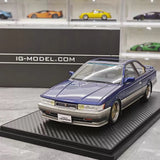 [Ignition] 1:18 Nissan 1988 Leopard F31 3.0 Ultima Blue Model Car Resin