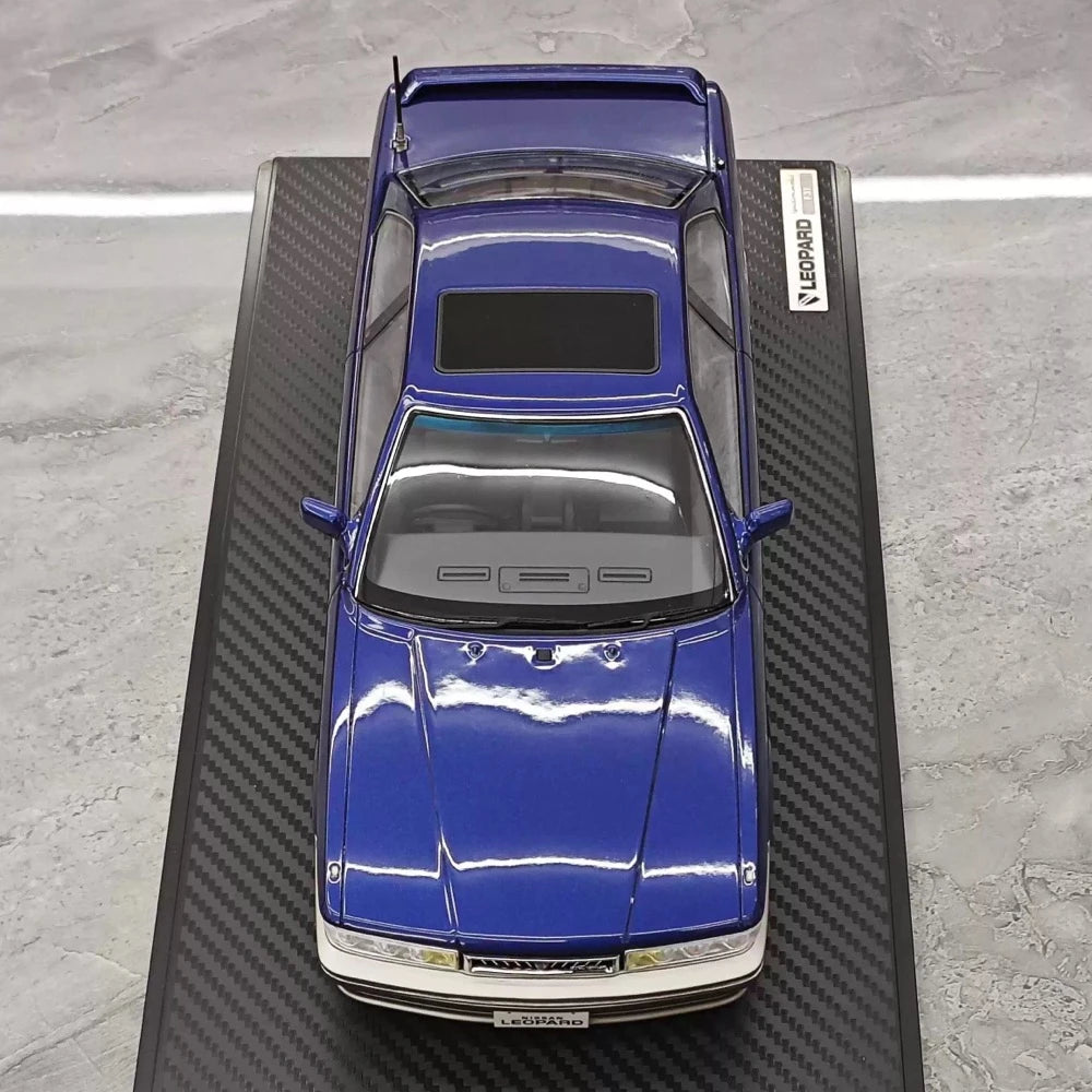 [Ignition] 1:18 Nissan 1988 Leopard F31 3.0 Ultima Blue Model Car Resin