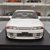 [Ignition] 1:18 Nissan 1989 GT-R R32 White Model Car Resin