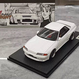 [Ignition] 1:18 Nissan 1989 GT-R R32 White Model Car Resin