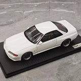 [Ignition] 1:18 Nissan 1989 GT-R R32 White Model Car Resin