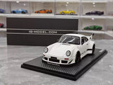 [Ignition] 1:18 Porsche 1989 911 930 RWB JDM Widebody White Model Car Resin