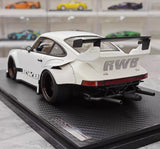 [Ignition] 1:18 Porsche 1989 911 930 RWB JDM Widebody White Model Car Resin