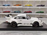 [Ignition] 1:18 Porsche 1989 911 930 RWB JDM Widebody White Model Car Resin