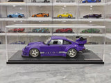 [Ignition] 1:18 Porsche 1989 911 930 RWB JDM Widebody Purple Model Car Resin