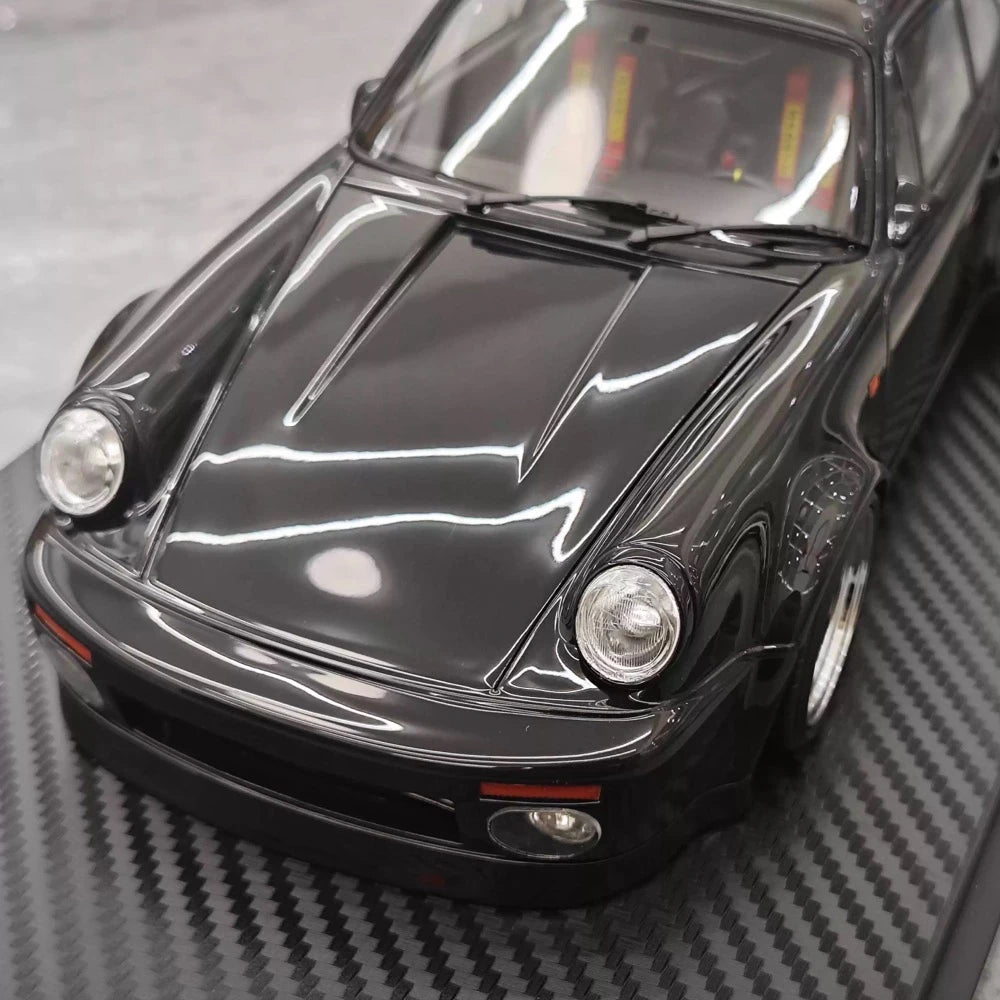 [Ignition] 1:18 Porsche 1990 911 964 RWB Blackbird Model Car Resin
