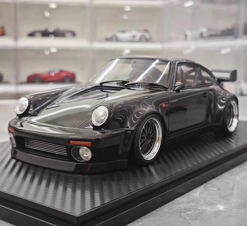 [Ignition] 1:18 Porsche 1990 911 964 RWB Blackbird Model Car Resin
