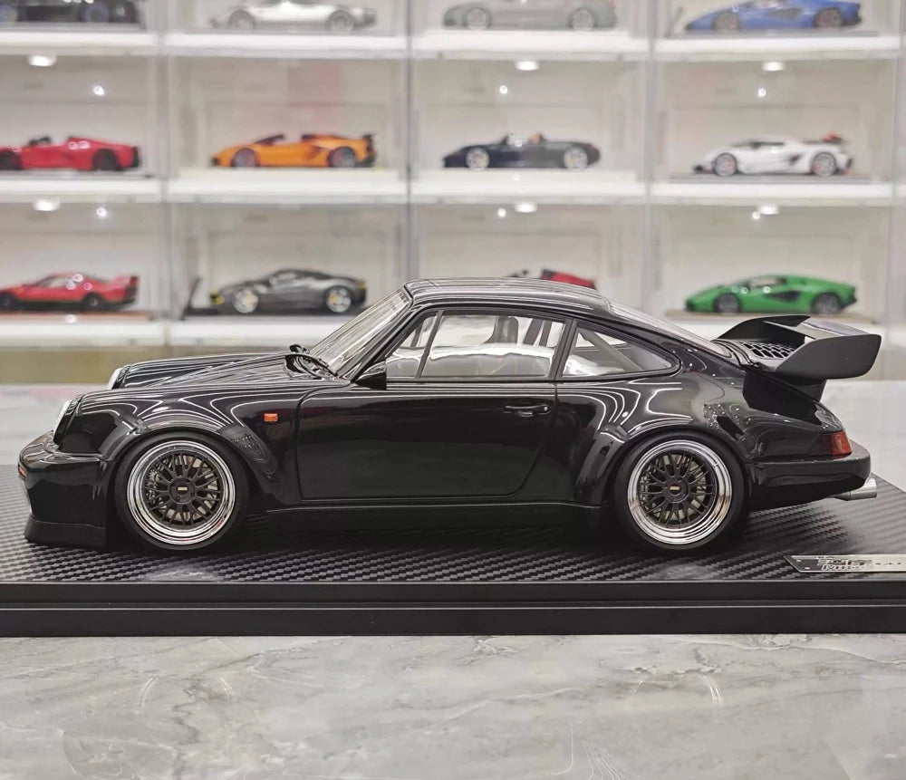 [Ignition] 1:18 Porsche 1990 911 964 RWB Blackbird Model Car Resin
